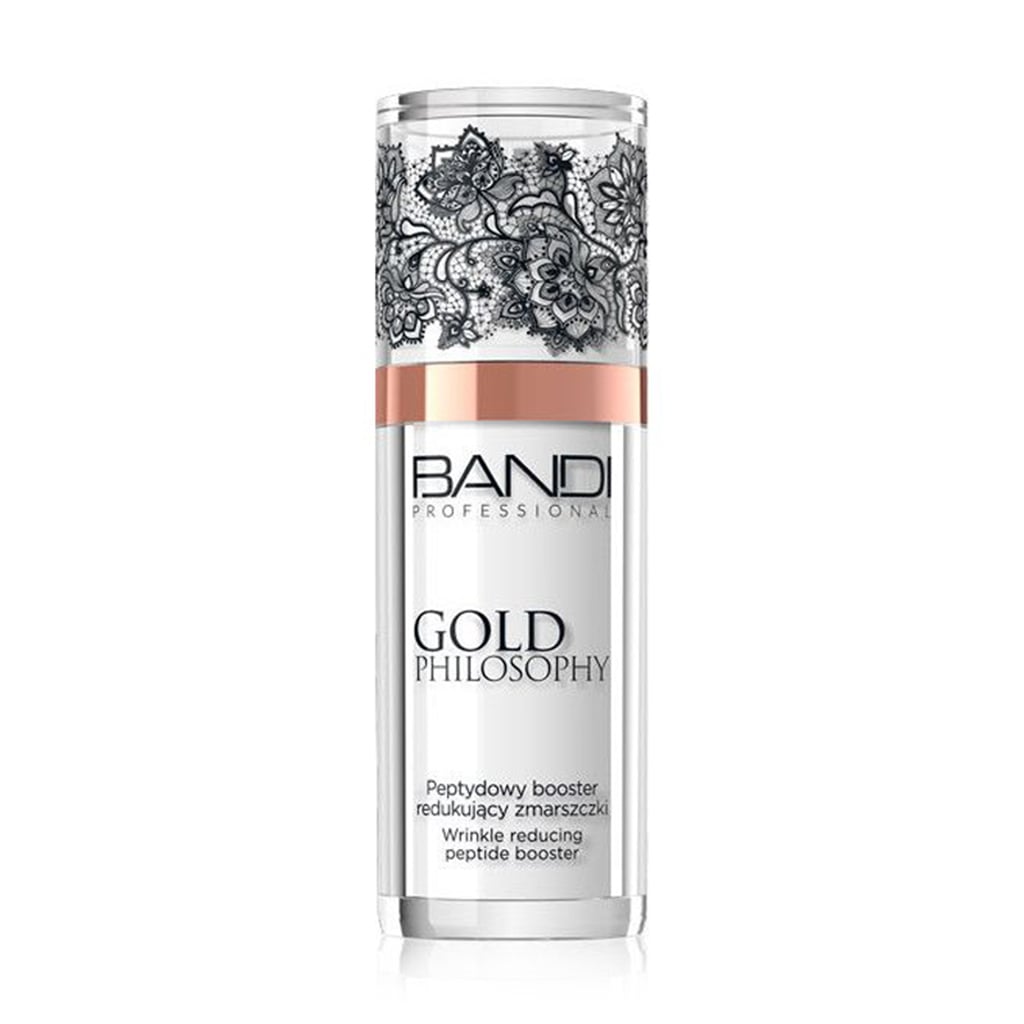 Пептидний бустер для обличчя Bandi Professional Gold Philosophy Wrinkle Reducing Peptide Booster проти зморщок, 30 мл